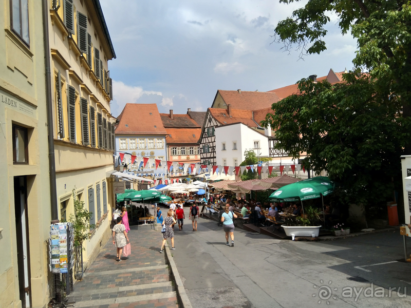 Альбом истории "Бавария, Германия. Бамберг - "Нижний город"."