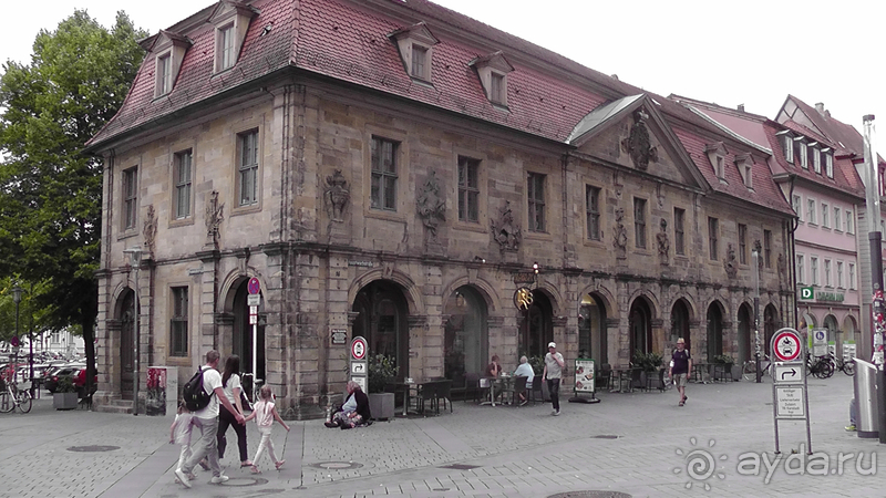 Бавария, Германия. Бамберг - Нижний город.