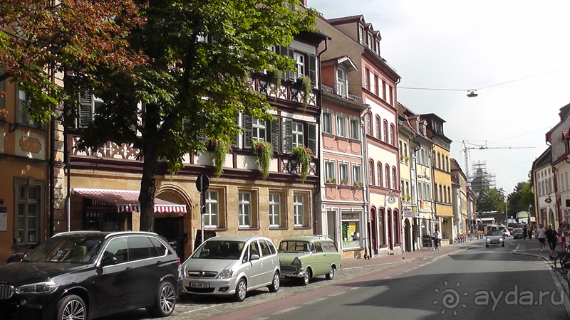 Бавария, Германия. Бамберг - Нижний город.