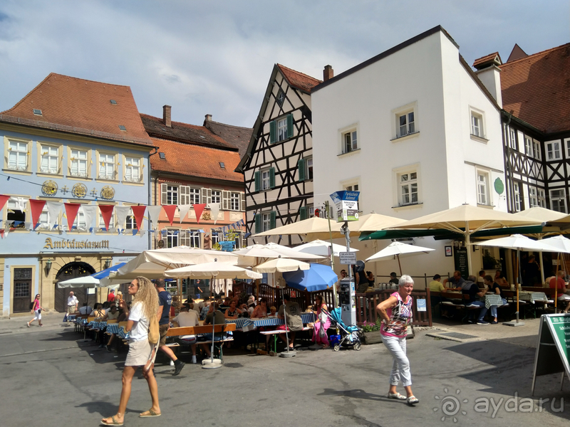 Бавария, Германия. Бамберг - Нижний город.