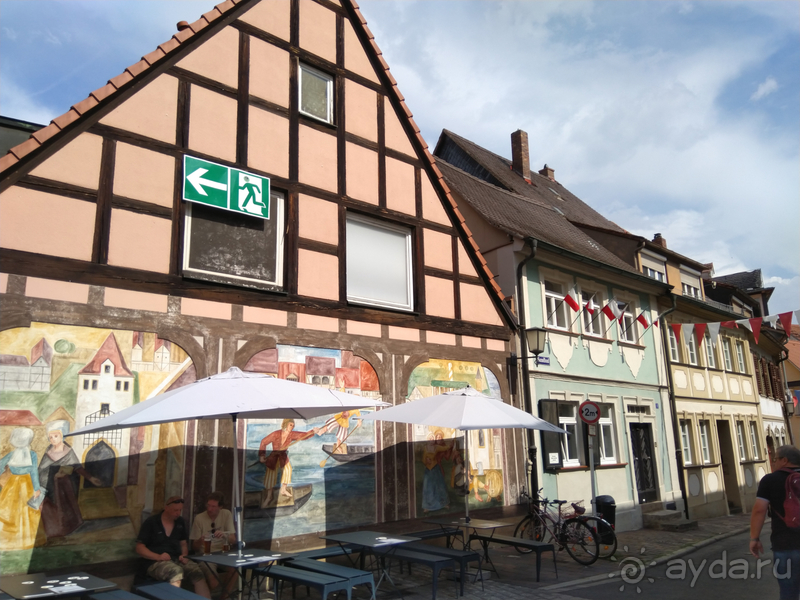 Бавария, Германия. Бамберг - Нижний город.