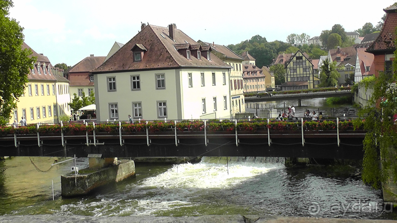 Бавария, Германия. Бамберг - Нижний город.