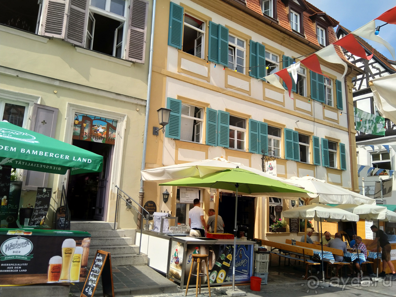 Бавария, Германия. Бамберг - Нижний город.