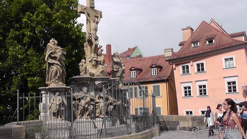 Бавария, Германия. Бамберг - Нижний город.