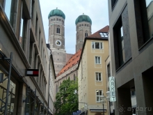 Бавария, Германия. Мюнхен - туристический центр.