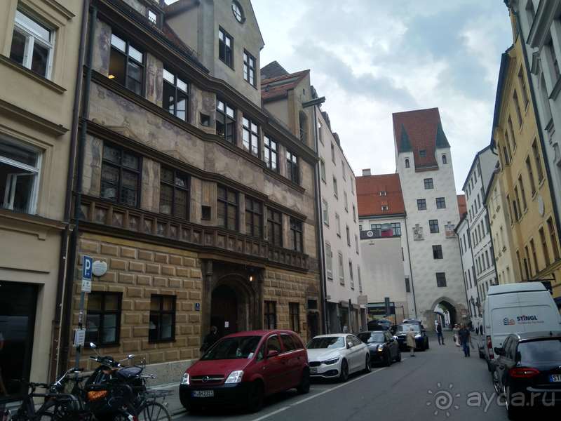 Бавария, Германия. Мюнхен - туристический центр.