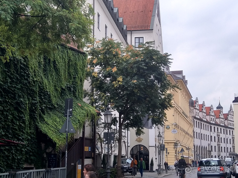 Бавария, Германия. Мюнхен - туристический центр.