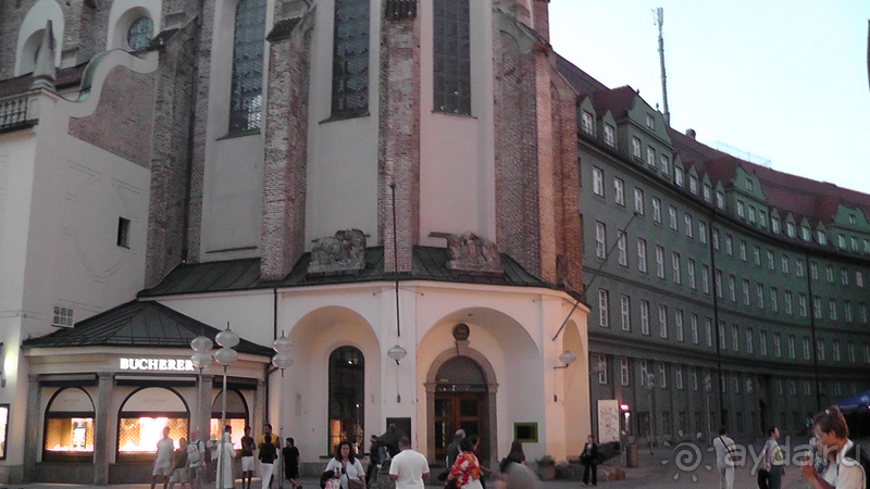 Бавария, Германия. Мюнхен - туристический центр.