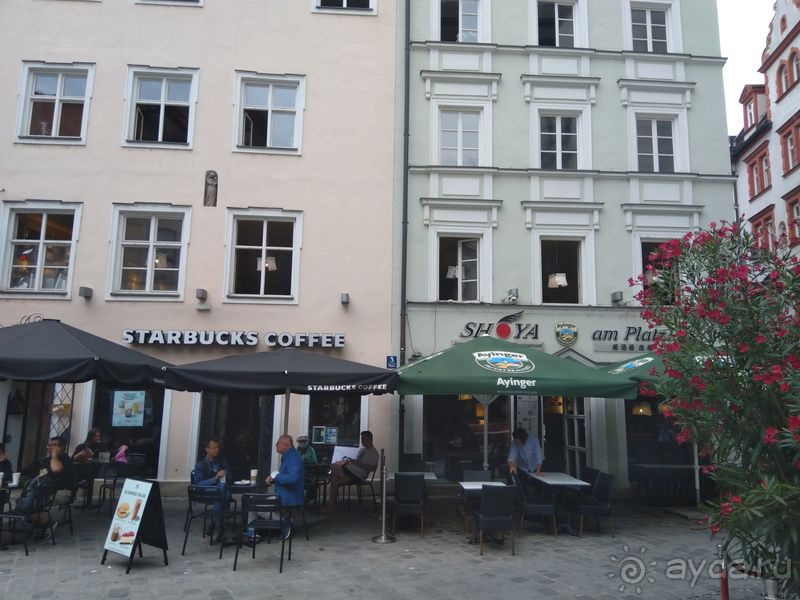 Бавария, Германия. Мюнхен - туристический центр.