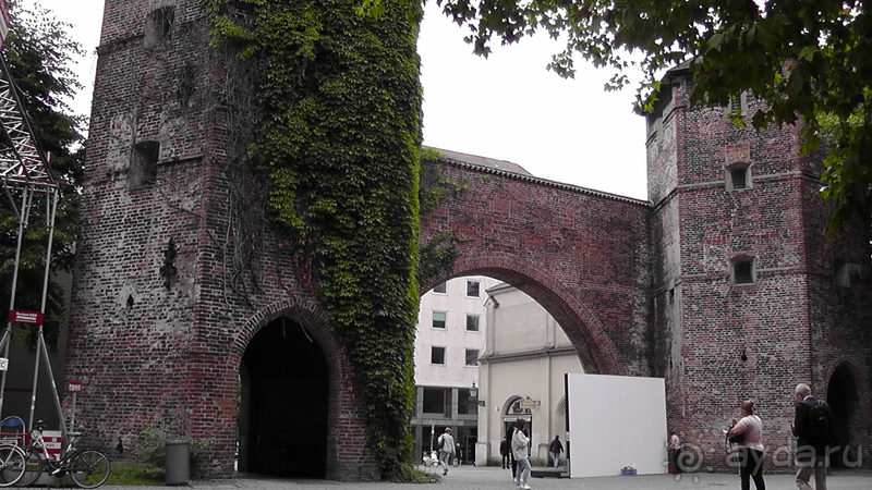 Бавария, Германия. Мюнхен - туристический центр.