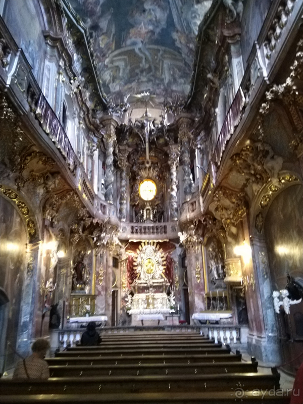 Бавария, Германия. Мюнхен - туристический центр.