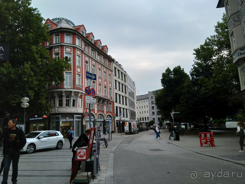 Бавария, Германия. Мюнхен - туристический центр.