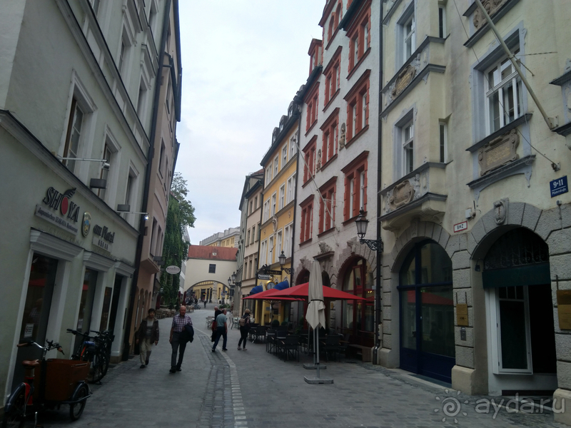 Бавария, Германия. Мюнхен - туристический центр.