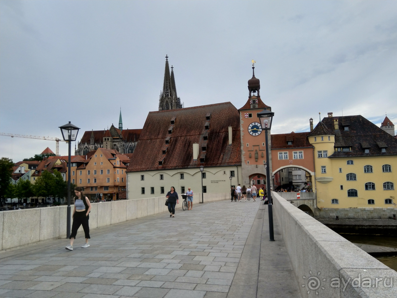 Бавария, Германия. Регенсбург - древняя столица Баварии. Часть II, беговая. 