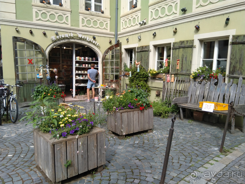 Альбом истории "Бавария, Германия. Регенсбург - древняя столица Баварии. ЧАСТЬ II, беговая. "