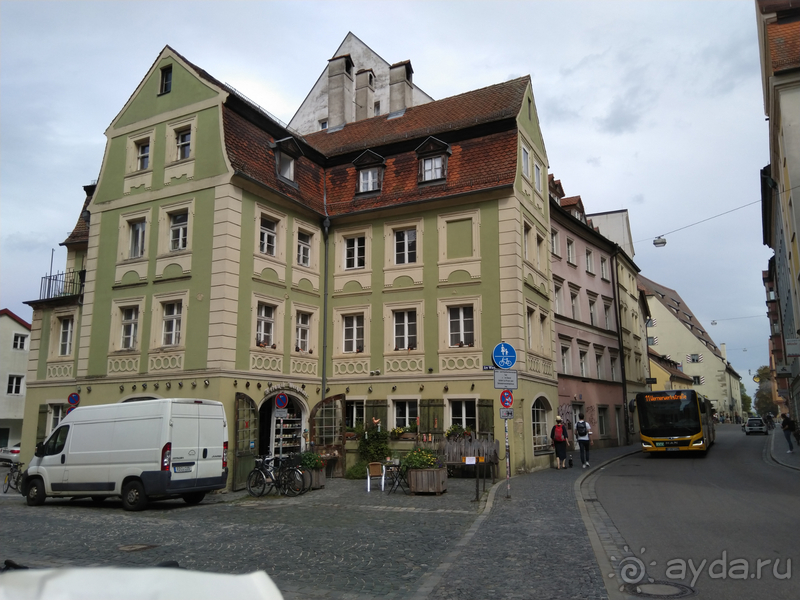 Альбом истории "Бавария, Германия. Регенсбург - древняя столица Баварии. ЧАСТЬ II, беговая. "