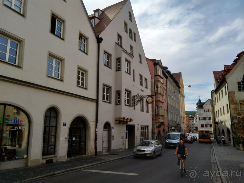 Альбом истории "Бавария, Германия. Регенсбург - древняя столица Баварии. ЧАСТЬ II, беговая. "