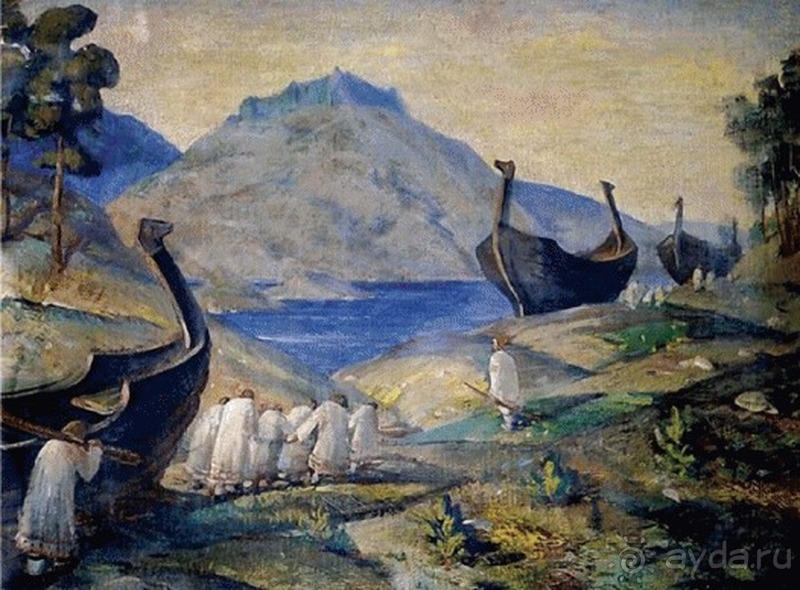 Киев, Ботанический сад. Весна-лето, осень-зима, а в середине Вечность! Вечность - Выдубицкого монастыря.