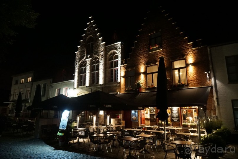 Брюгге, Бельгия. «Гулять, так гулять!». Брюгге – ночь.