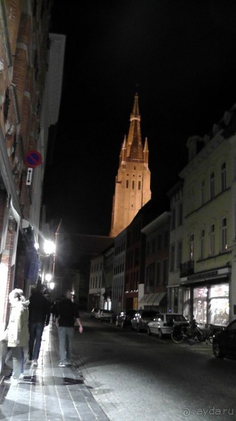 Брюгге, Бельгия. «Гулять, так гулять!». Брюгге – ночь.