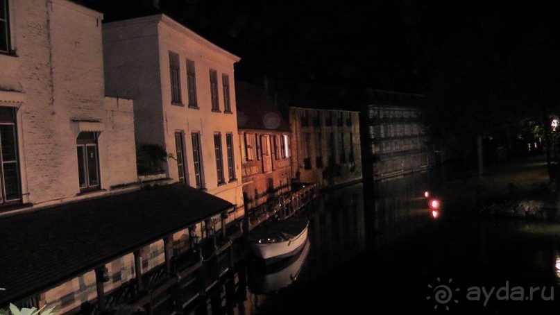 Брюгге, Бельгия. «Гулять, так гулять!». Брюгге – ночь.