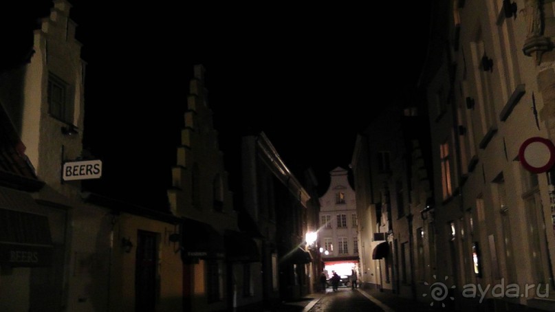 Брюгге, Бельгия. «Гулять, так гулять!». Брюгге – ночь.