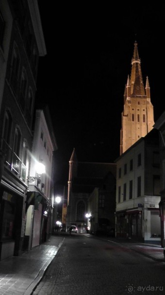 Брюгге, Бельгия. «Гулять, так гулять!». Брюгге – ночь.