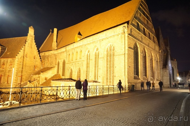 Брюгге, Бельгия. «Гулять, так гулять!». Брюгге – ночь.