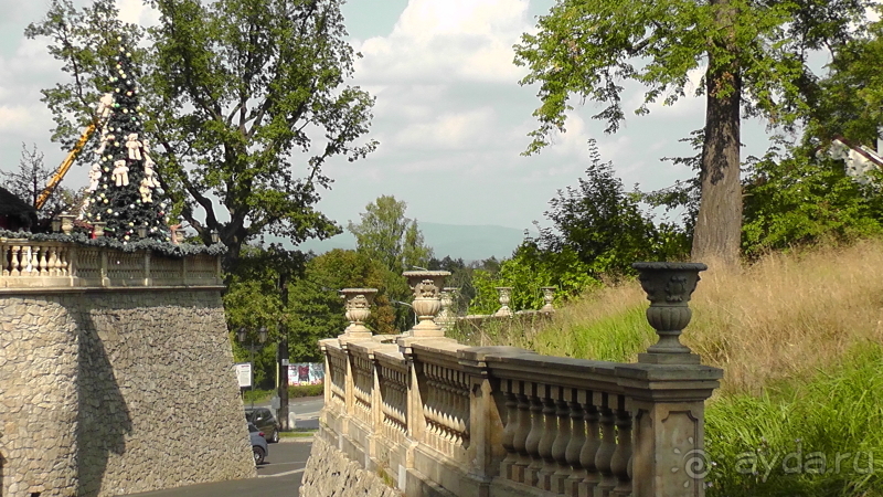 Карловы Вары, Чехия. Рождественский замок.