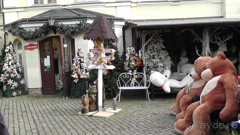 Карловы Вары, Чехия. Рождественский замок.