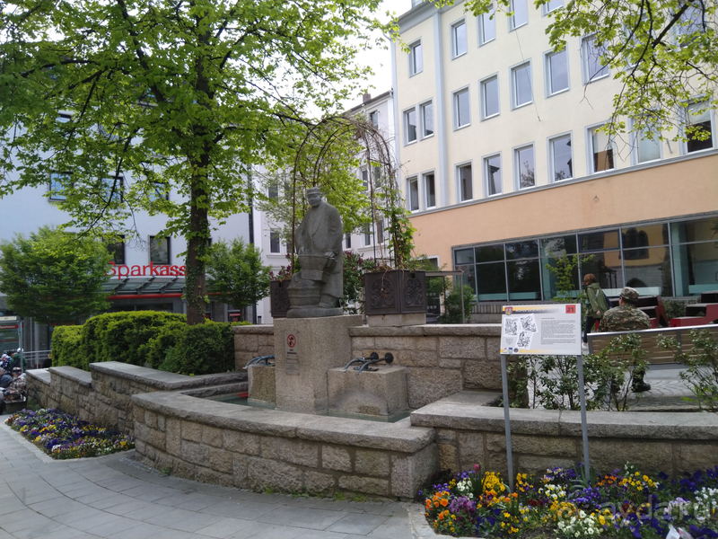 Бавария, Германия. Город Хоф на перекрестке дорог, на перекрестке времен.