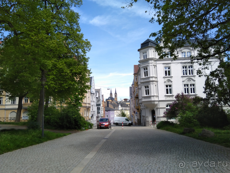 Бавария, Германия. Город Хоф на перекрестке дорог, на перекрестке времен.