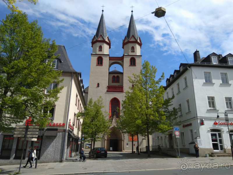 Бавария, Германия. Город Хоф на перекрестке дорог, на перекрестке времен.