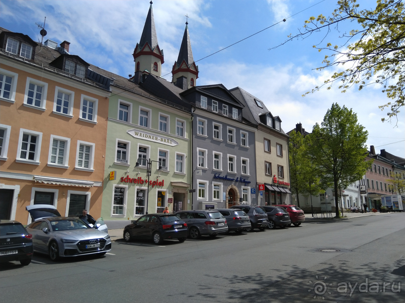 Бавария, Германия. Город Хоф на перекрестке дорог, на перекрестке времен.