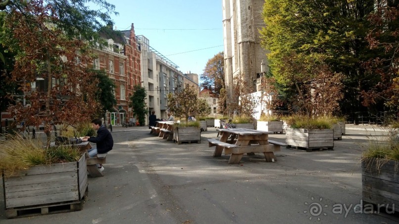 Гент, Бельгия. «Гулять, так гулять!». Город Синей птицы - не центр.