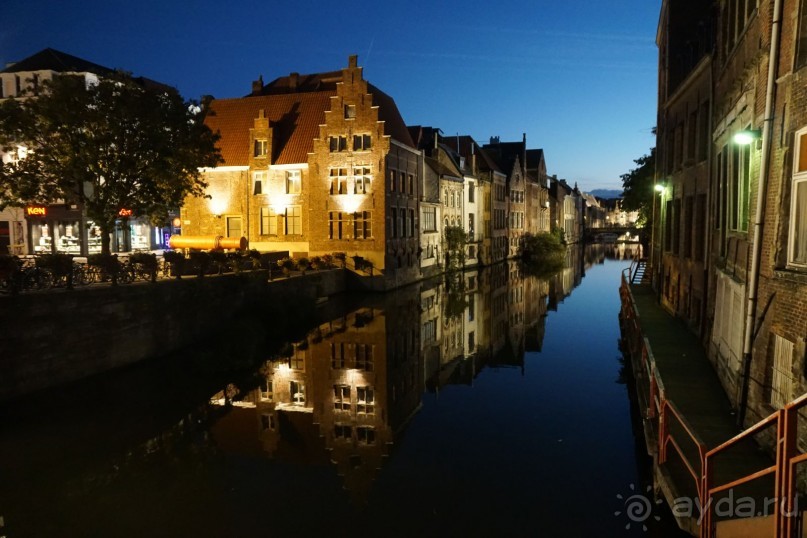 Гент, Бельгия. «Гулять, так гулять!». Город Синей птицы - не центр.