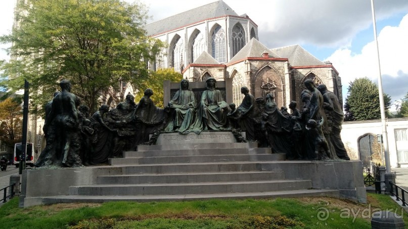 Гент, Бельгия. «Гулять, так гулять!». Город Синей птицы - не центр.