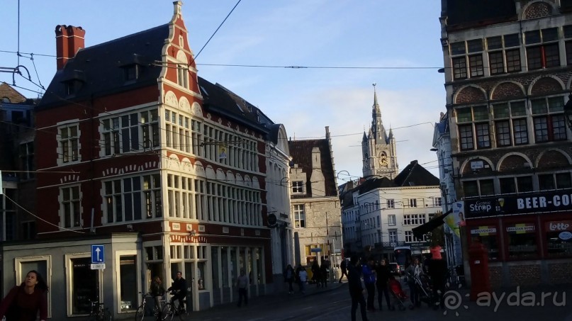 Гент, Бельгия. «Гулять, так гулять!». Город Синей птицы - не центр.