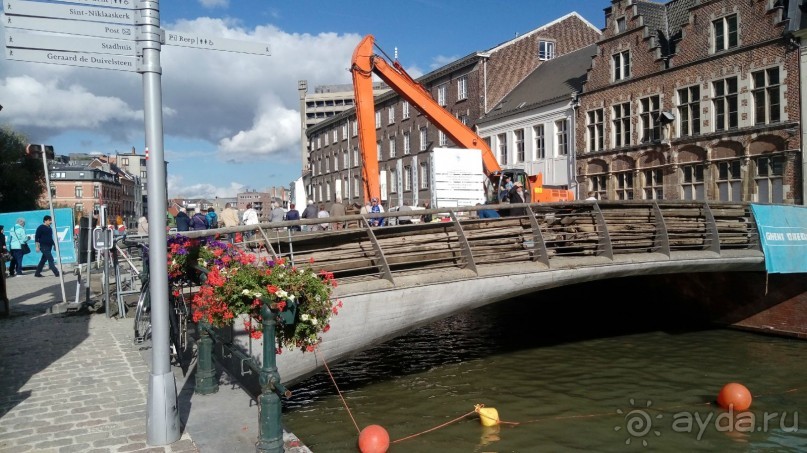 Гент, Бельгия. «Гулять, так гулять!». Город Синей птицы - не центр.