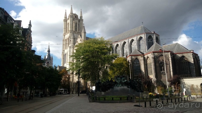 Гент, Бельгия. «Гулять, так гулять!». Город Синей птицы - не центр.