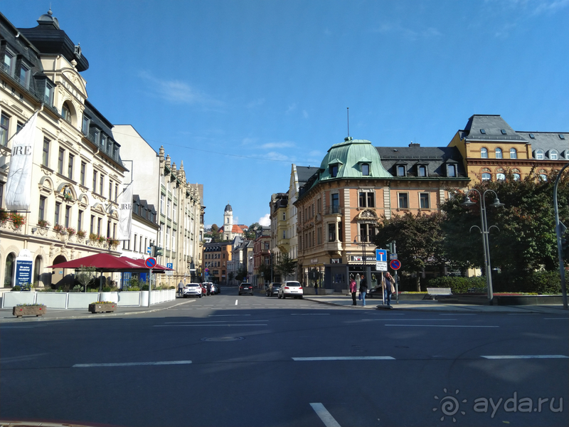 Саксония, Германия. Город Ауэ - между прошлым и будущим.