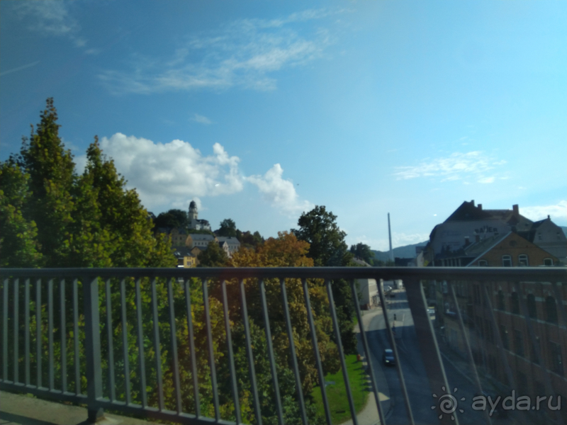 Саксония, Германия. Город Ауэ - между прошлым и будущим.