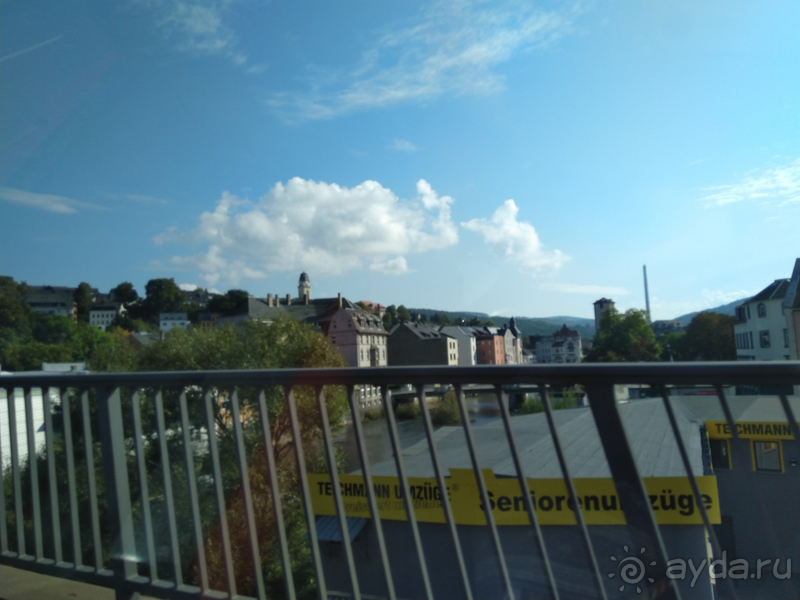 Саксония, Германия. Город Ауэ - между прошлым и будущим.