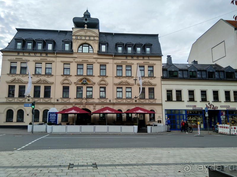 Саксония, Германия. Город Ауэ - между прошлым и будущим.