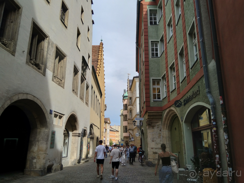 Бавария, Германия. Регенсбург - древняя столица Баварии. Часть I, прогулочная. 