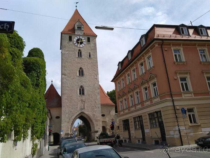 Бавария, Германия. Регенсбург - древняя столица Баварии. Часть I, прогулочная. 