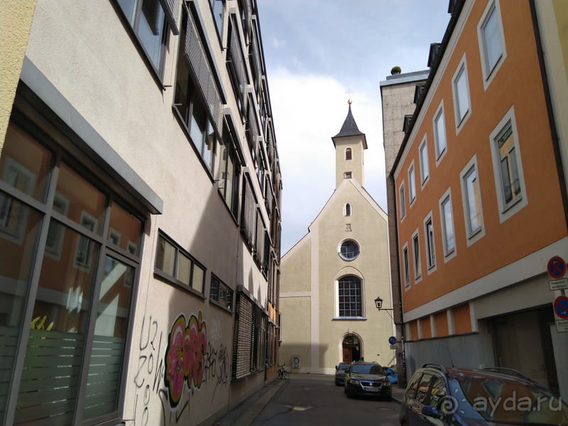 Бавария, Германия. Регенсбург - древняя столица Баварии. Часть I, прогулочная. 