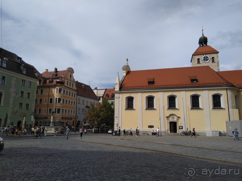 Бавария, Германия. Регенсбург - древняя столица Баварии. Часть I, прогулочная. 