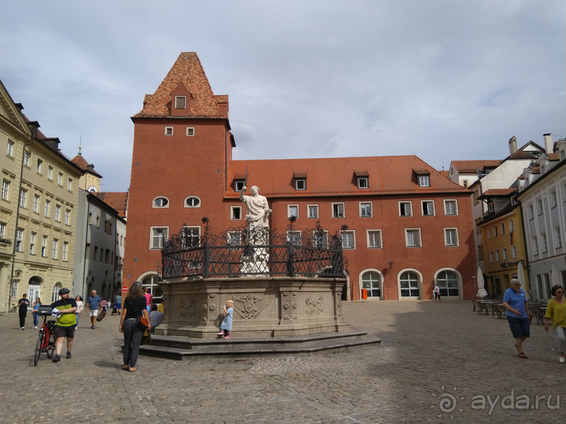 Бавария, Германия. Регенсбург - древняя столица Баварии. Часть I, прогулочная. 