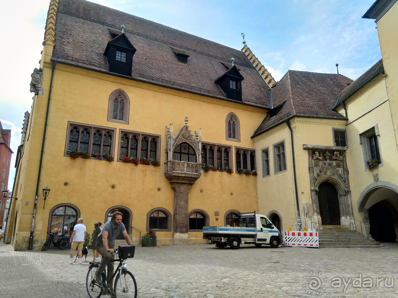 Бавария, Германия. Регенсбург - древняя столица Баварии. Часть I, прогулочная. 
